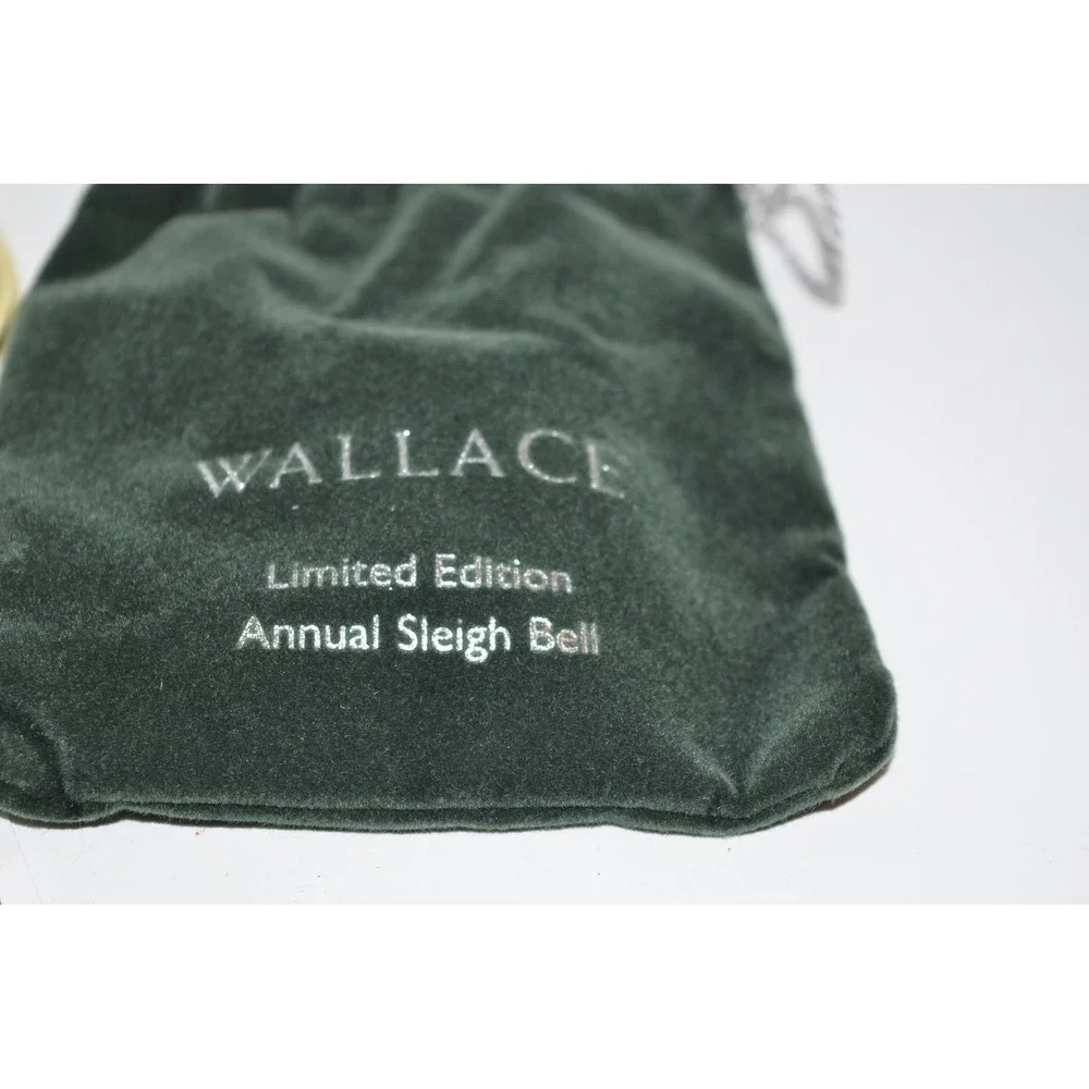 Wallace 2012 Silver Plated Sleigh Bell Ornament 42nd Edition